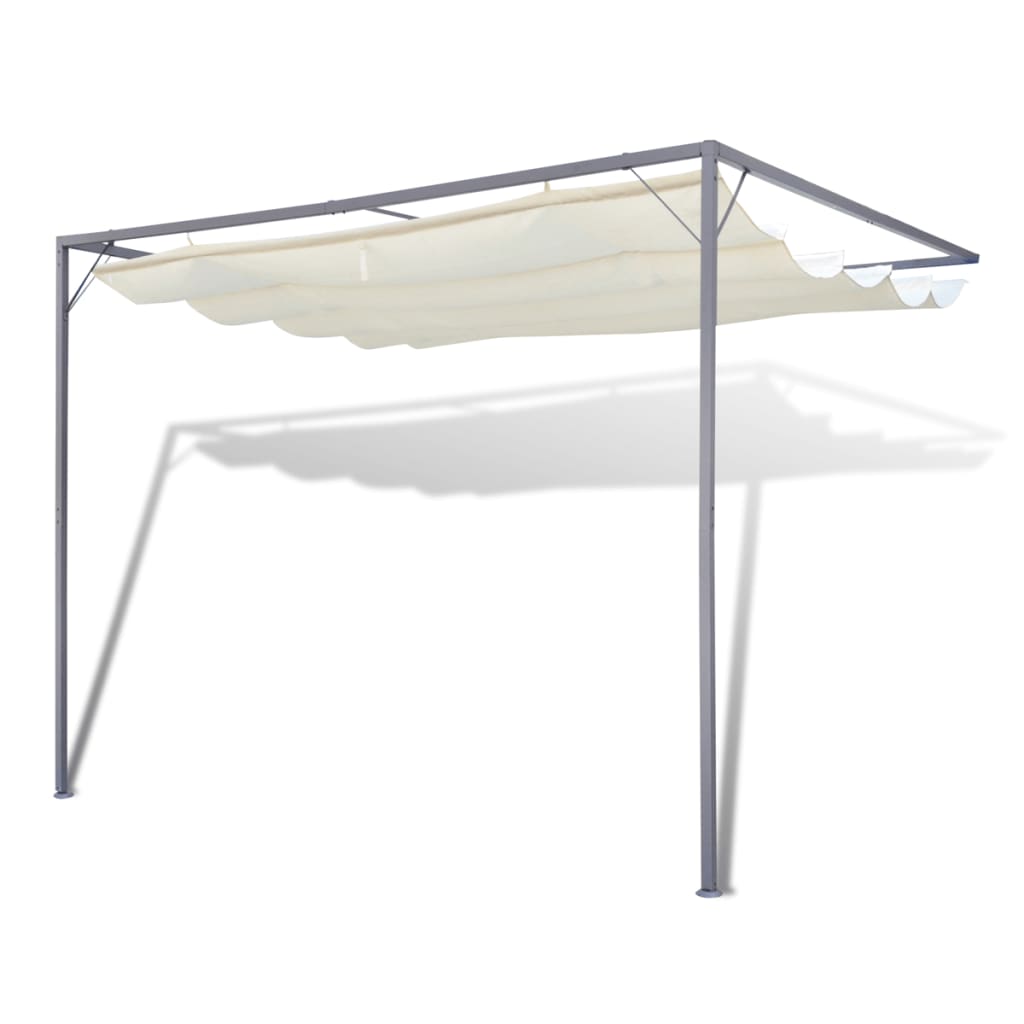 NNEVL Garden Patio Awning Sun Shade Canopy Wall Gazebo