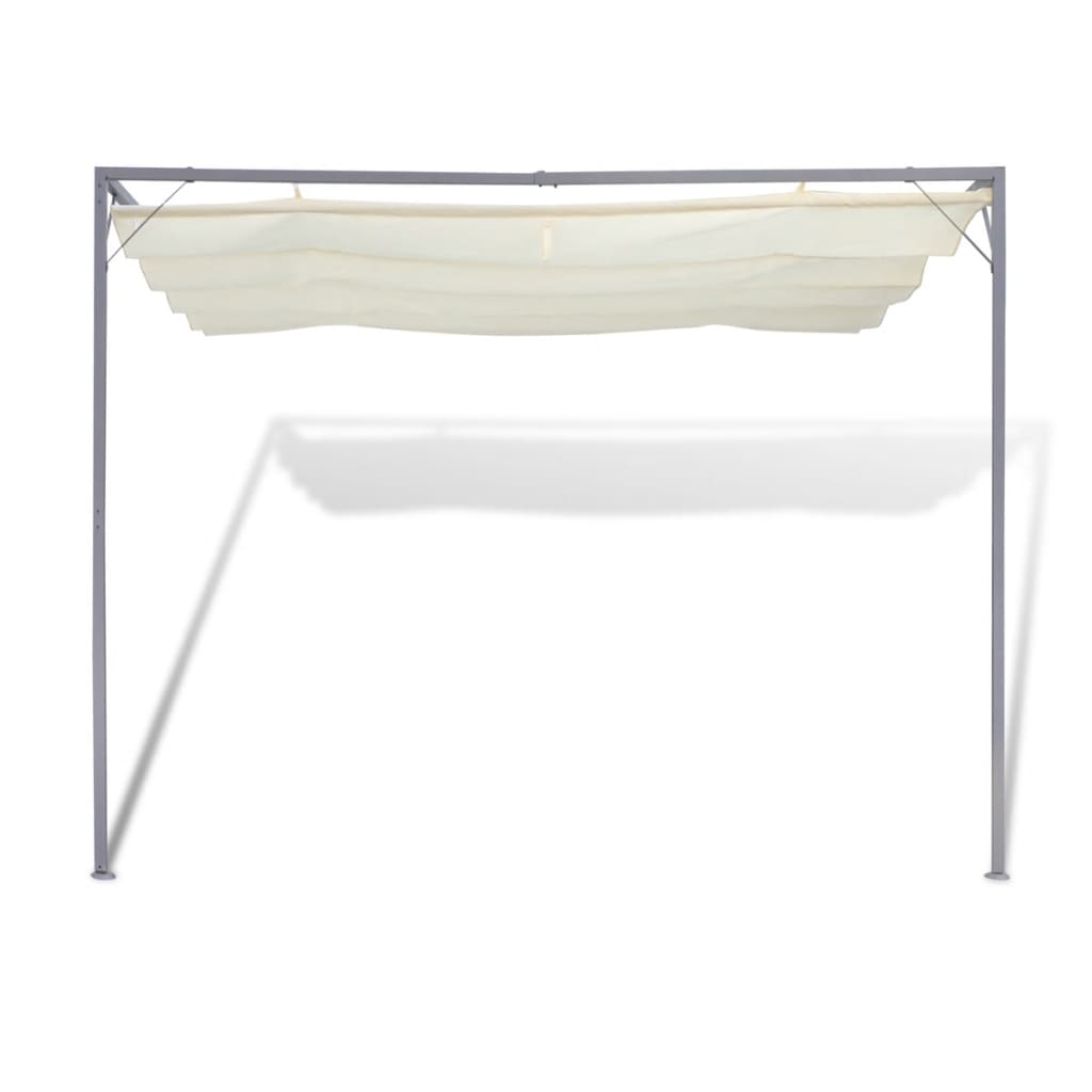 NNEVL Garden Patio Awning Sun Shade Canopy Wall Gazebo