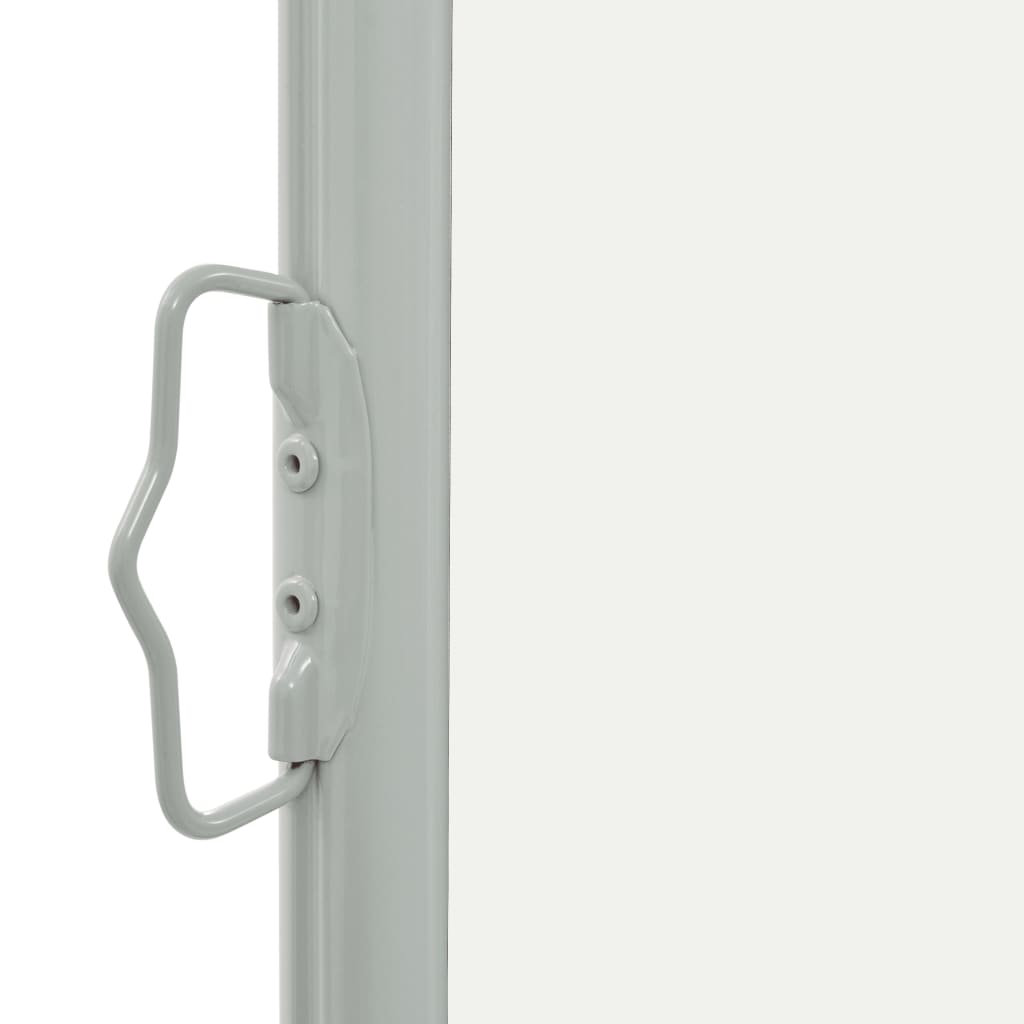 NNEVL Patio Retractable Side Awning 60x300 cm Cream