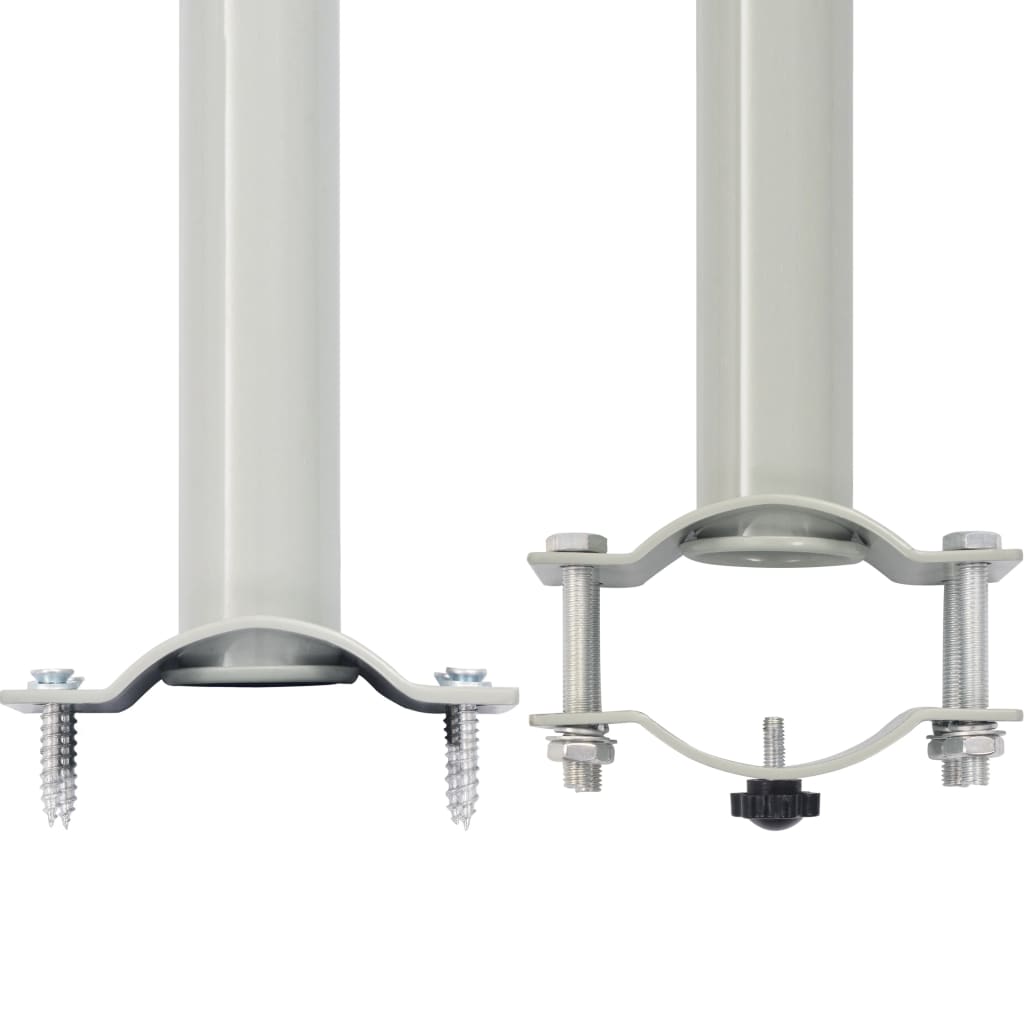 NNEVL Patio Retractable Side Awning 60x300 cm Cream