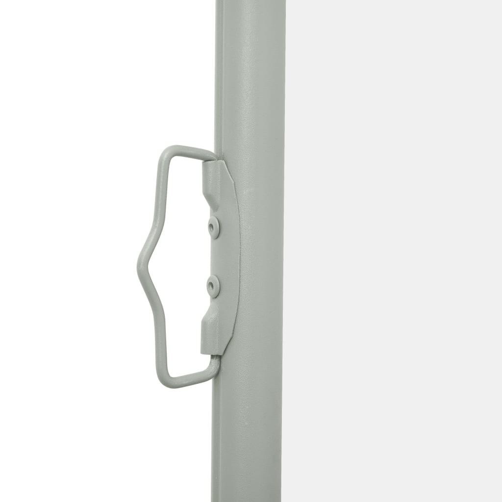 NNEVL Patio Retractable Side Awning 140x500 cm Cream