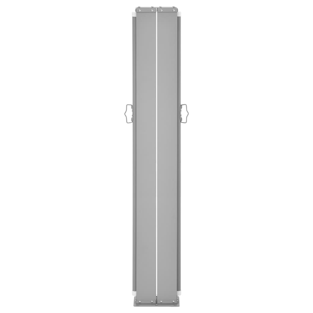 NNEVL Patio Retractable Side Awning 140x1200 cm Cream