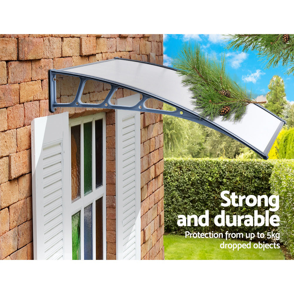 NNEDSZ Window Door Awning Door Canopy Outdoor Patio Sun Shield 1.5mx2m DIY