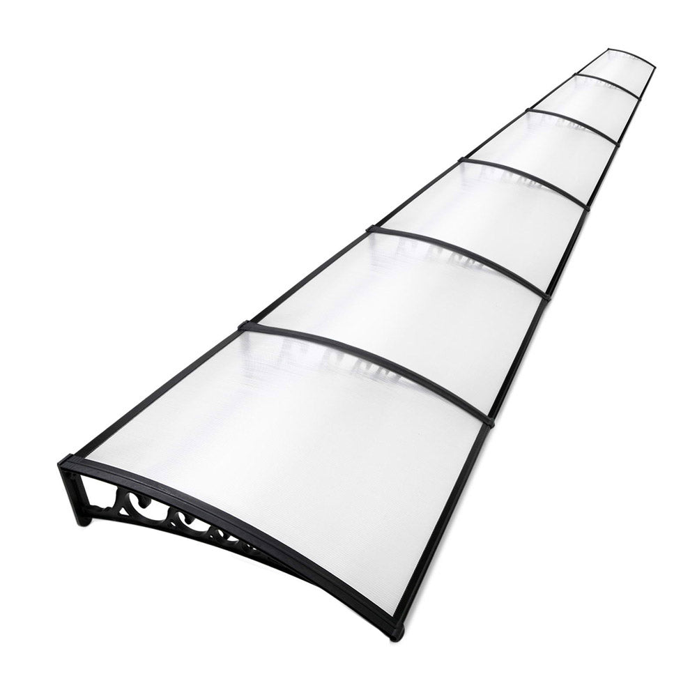 NNEDSZ Window Door Awning Door Canopy Patio UV Sun Shield WHITE 1mx6m DIY