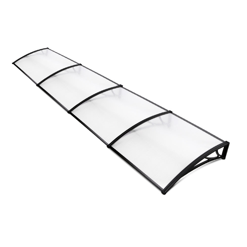 NNEDSZ Window Door Awning Door Canopy Patio UV Sun Shield 1mx4m DIY