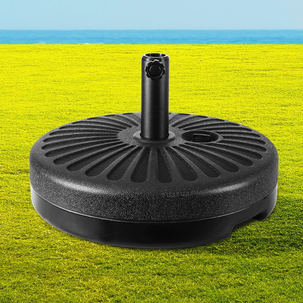 NNEDSZ Outdoor Pole Umbrella Stand Base Pod Sand/Water Patio Cantilever Offset