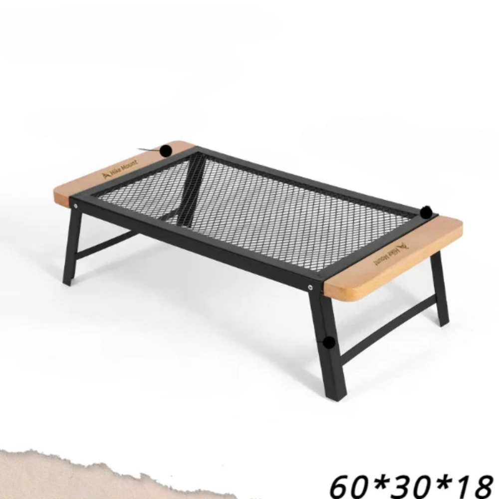 NNEOBA Grid Folding Outdoor Camping Portable Barbecue Table