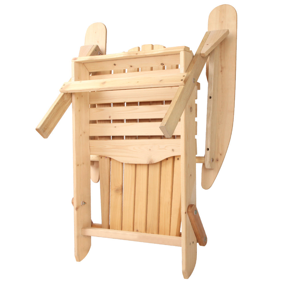NNEDSZ Set of 2 Patio Furniture Outdoor Chairs Beach Chair Wooden Adirondack Garden Lounge