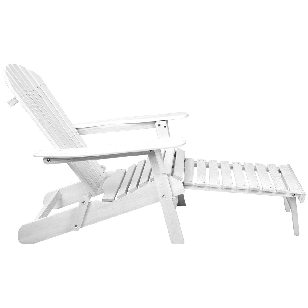 NNEDSZ Set of 2 Outdoor Sun Lounge Chairs Patio Furniture Lounger Beach Chair Adirondack
