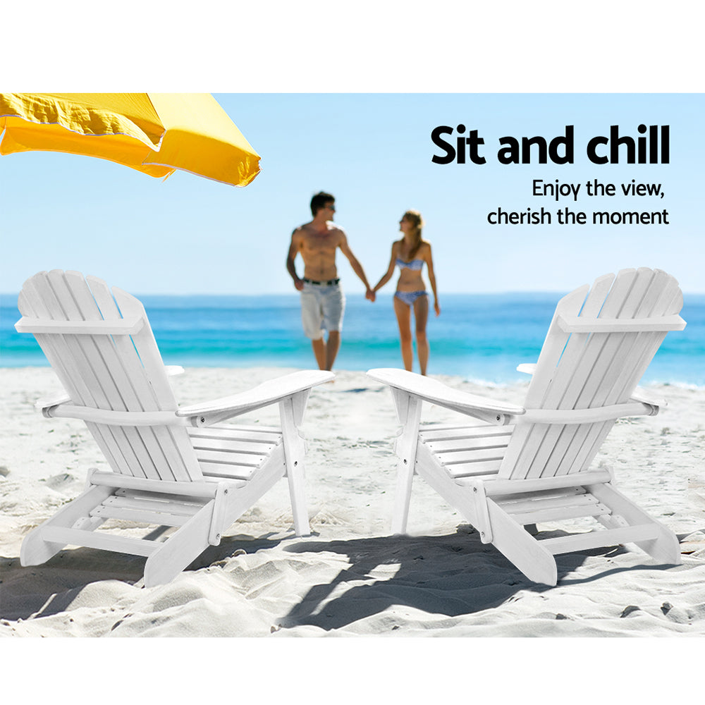 NNEDSZ Set of 2 Outdoor Sun Lounge Chairs Patio Furniture Lounger Beach Chair Adirondack