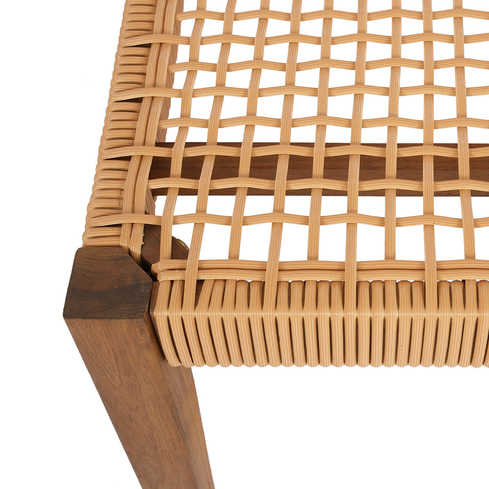 NNEDSZ Gardeon Outdoor Garden Bench Seat Dining Acacia Wood 2-Seater Patio Furniture