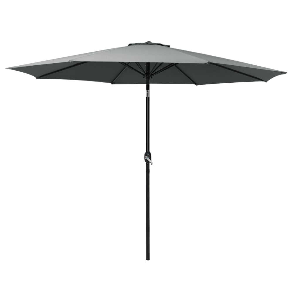 NNEDSZ Outdoor Umbrella 3m Umbrellas Garden Beach Tilt Sun Patio Deck Shelter
