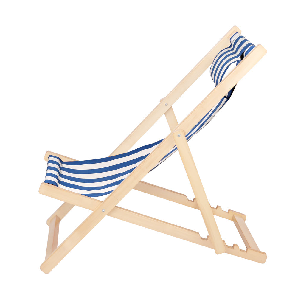 NNEDSZ Furniture Sun Lounge Beach Chairs Deck Chair Folding Wooden Patio
