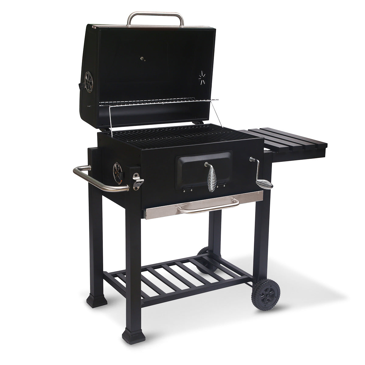 NNEDPE Square Outdoor Barbecue Grill BBQ