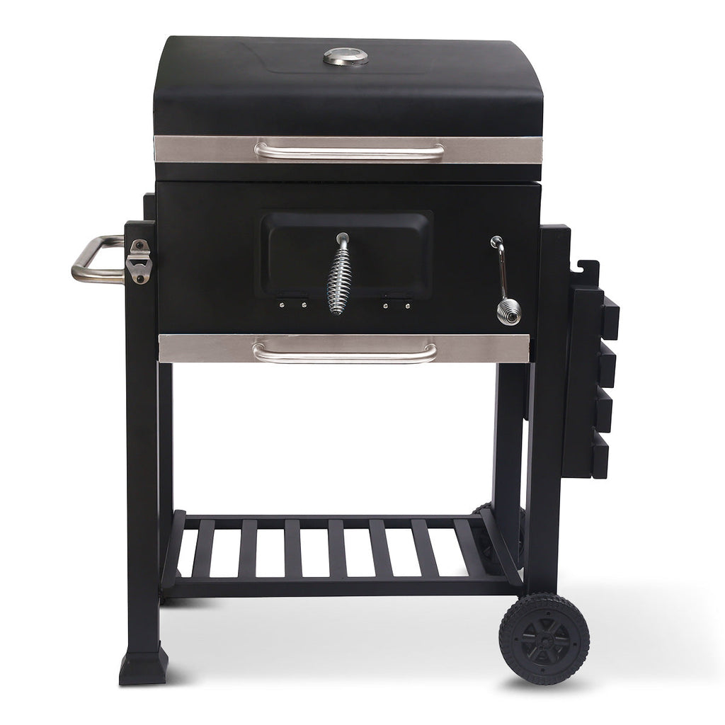 NNEDPE Square Outdoor Barbecue Grill BBQ